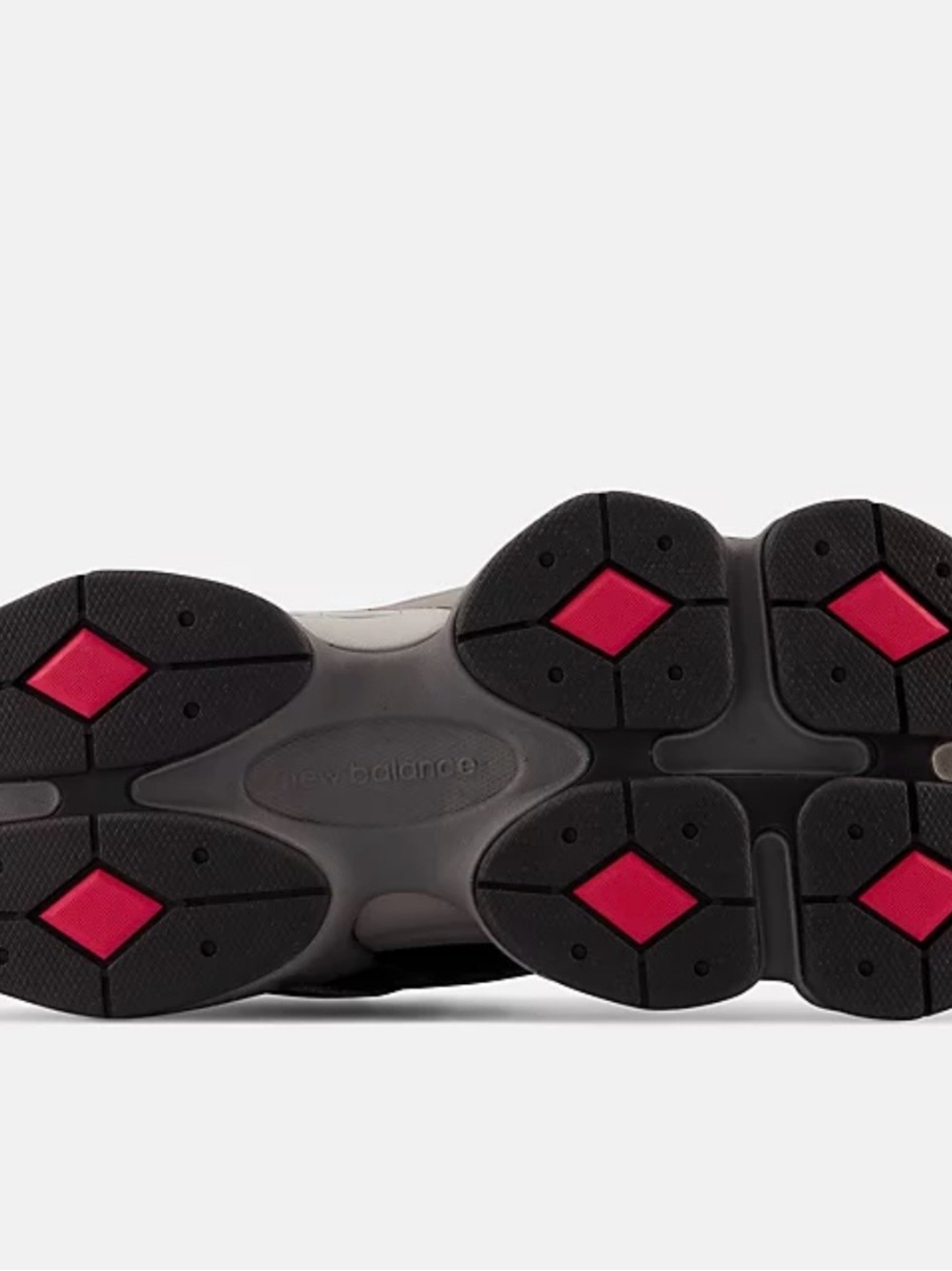 New Balance Black & Grey Athletic Sneakers with Red Details - Picture 5 of 5